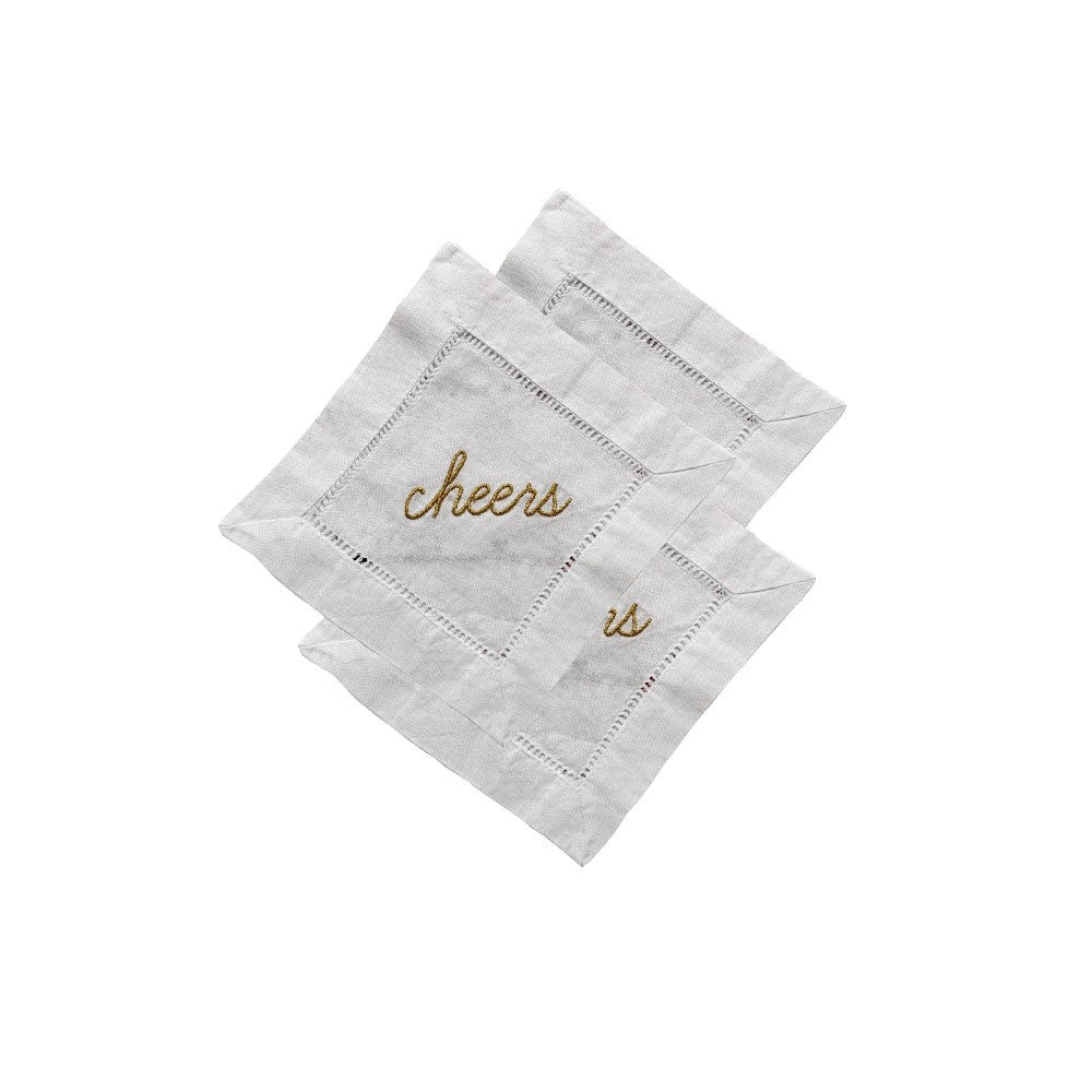 Cheers! Cocktail Napkins - Set 4