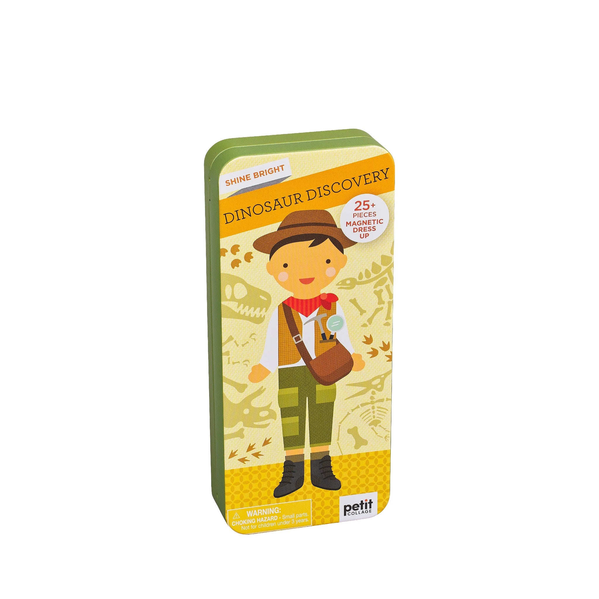 Shine Bright: Dino Discovery Magnetic Dress Up