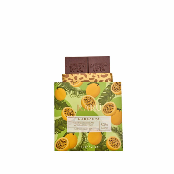 Maracuyá Passionfruit 50% Milk Chocolate Bar - The Store at Mia
