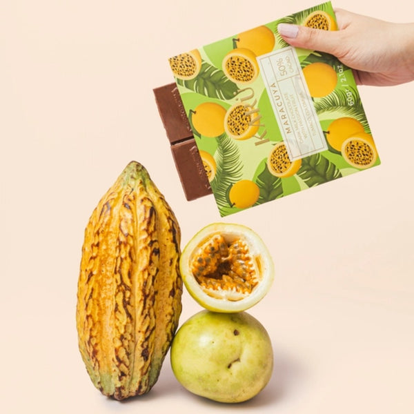 Maracuyá Passionfruit 50% Milk Chocolate Bar - The Store at Mia