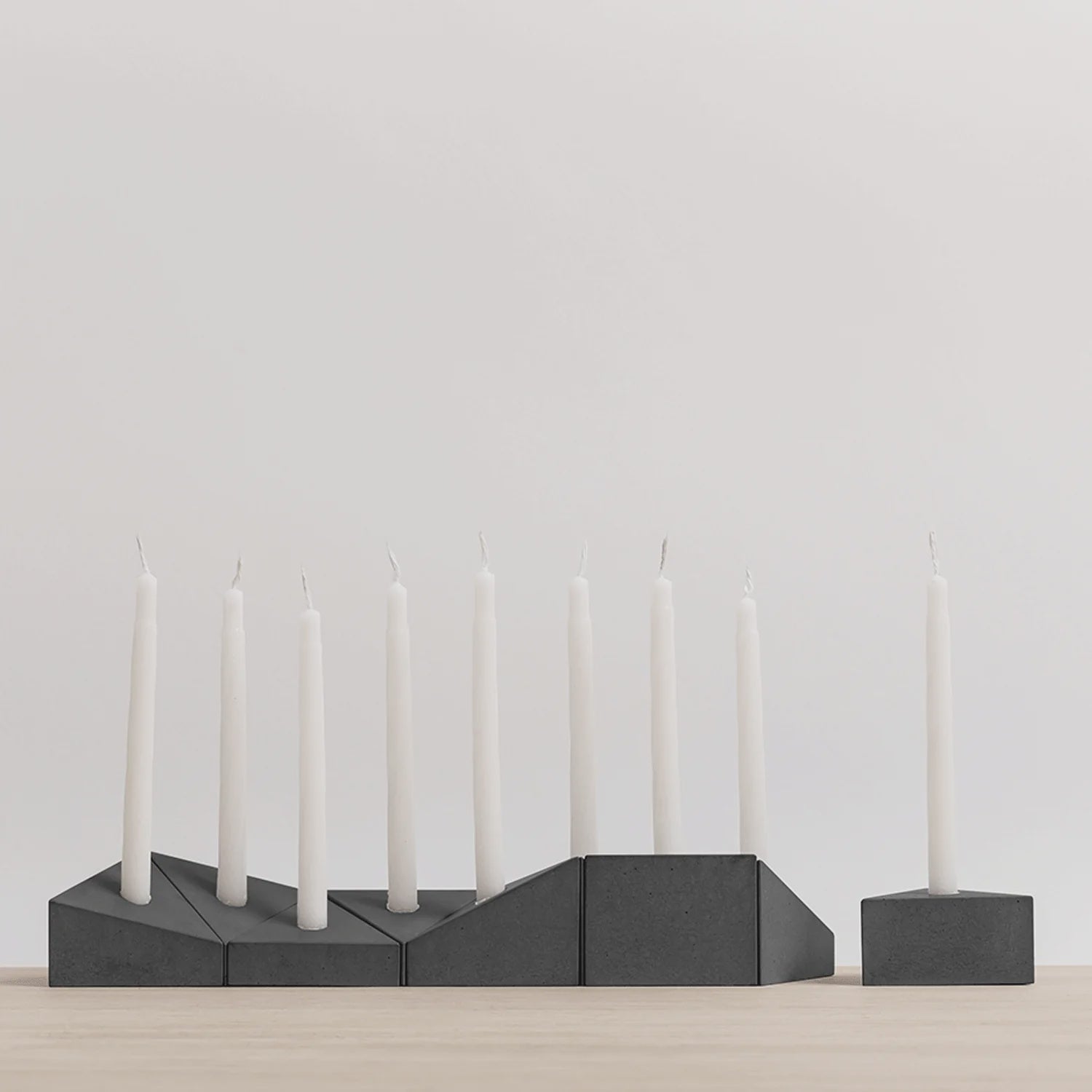Miracle Edition Menorah - Basalt