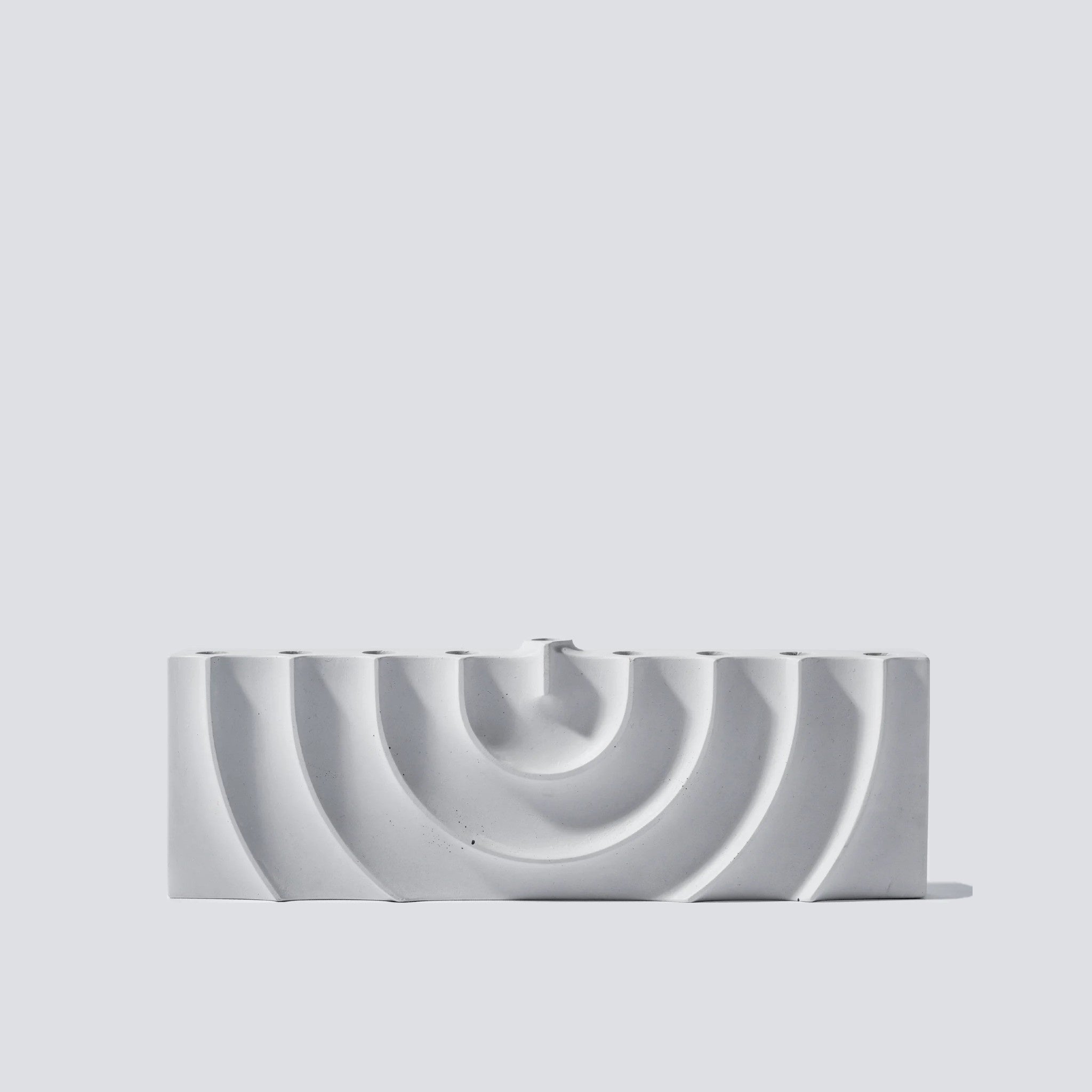 Ripple Menorah - Ash