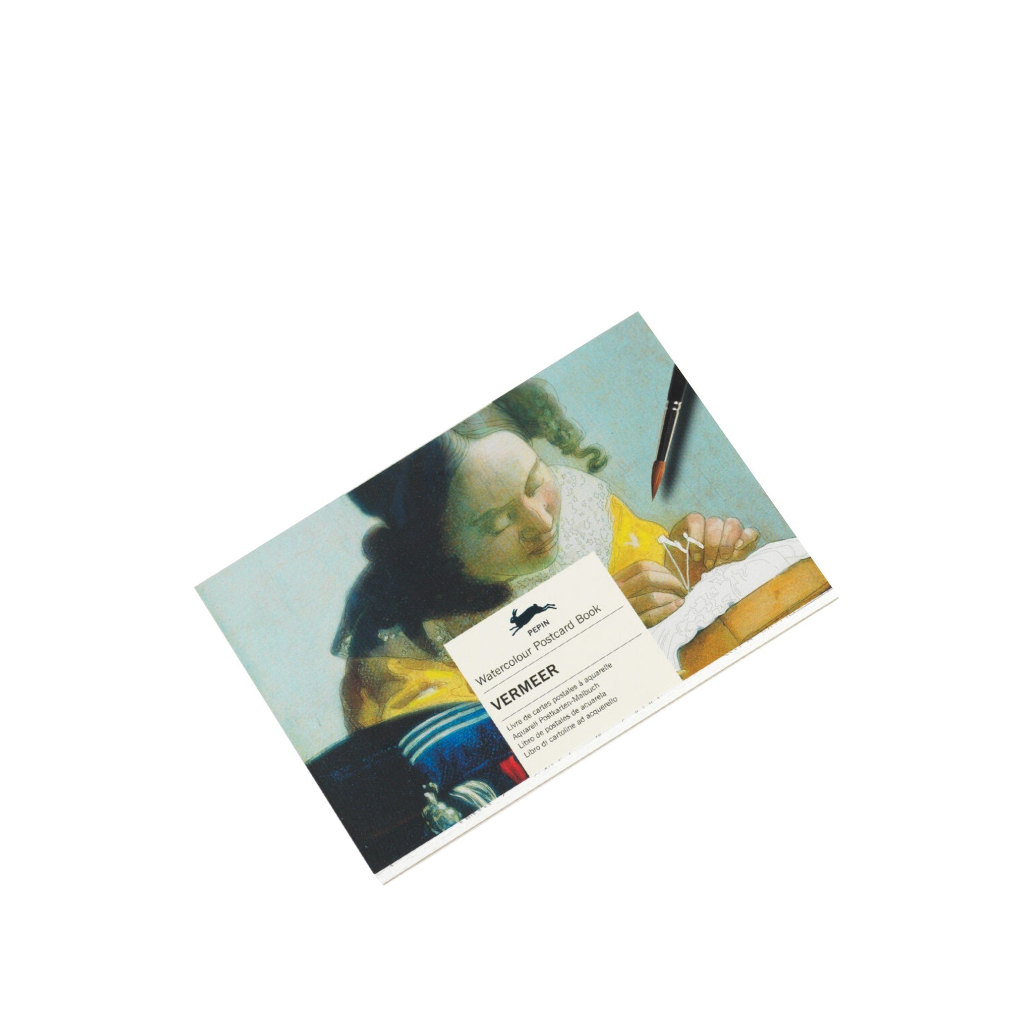 Watercolour Postcard Book - Johannes Vermeer