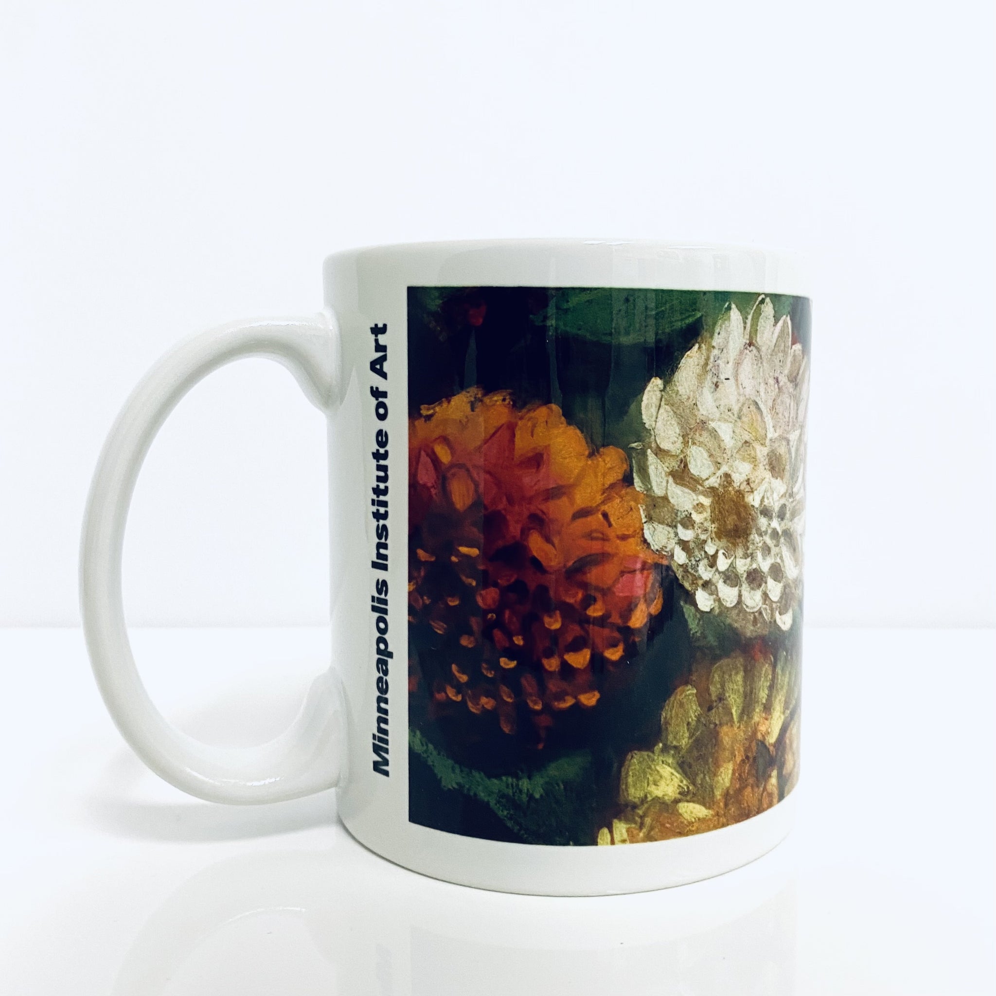 Still Life with Dahlias Mug - Delacroix