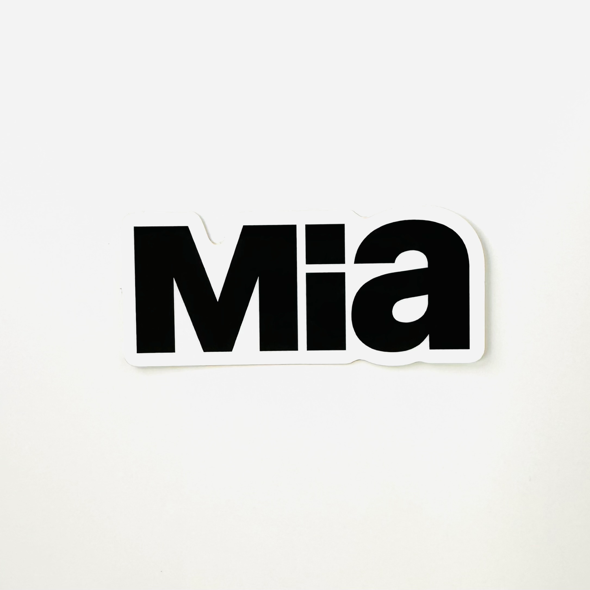 Mia Logo Sticker