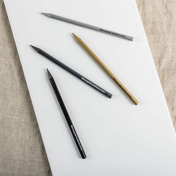 Woodless Graphite Pencils: Set of eight 2B pencils.