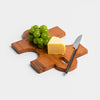 Wooden Puzzle Piece Serving Board