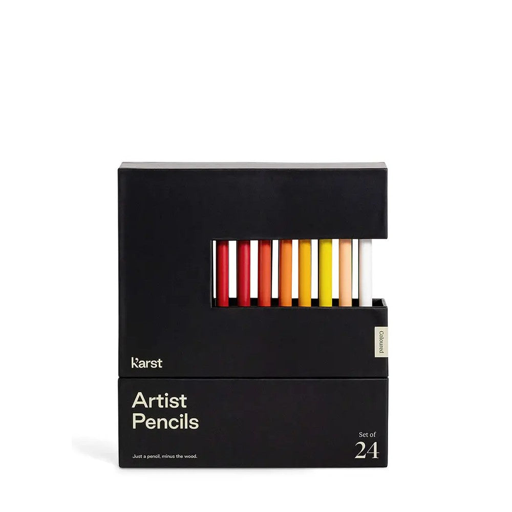 Woodless Artist Pencils - Set 24