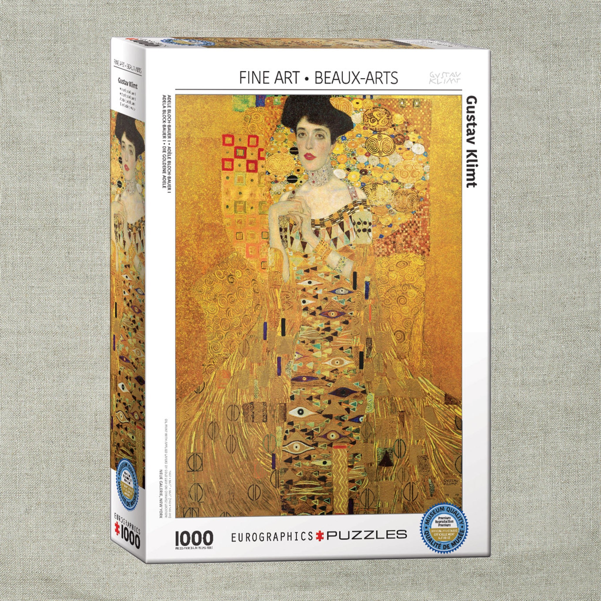Klimt: "Adele Bloch Bauer I", 1000 Pc Puzzle