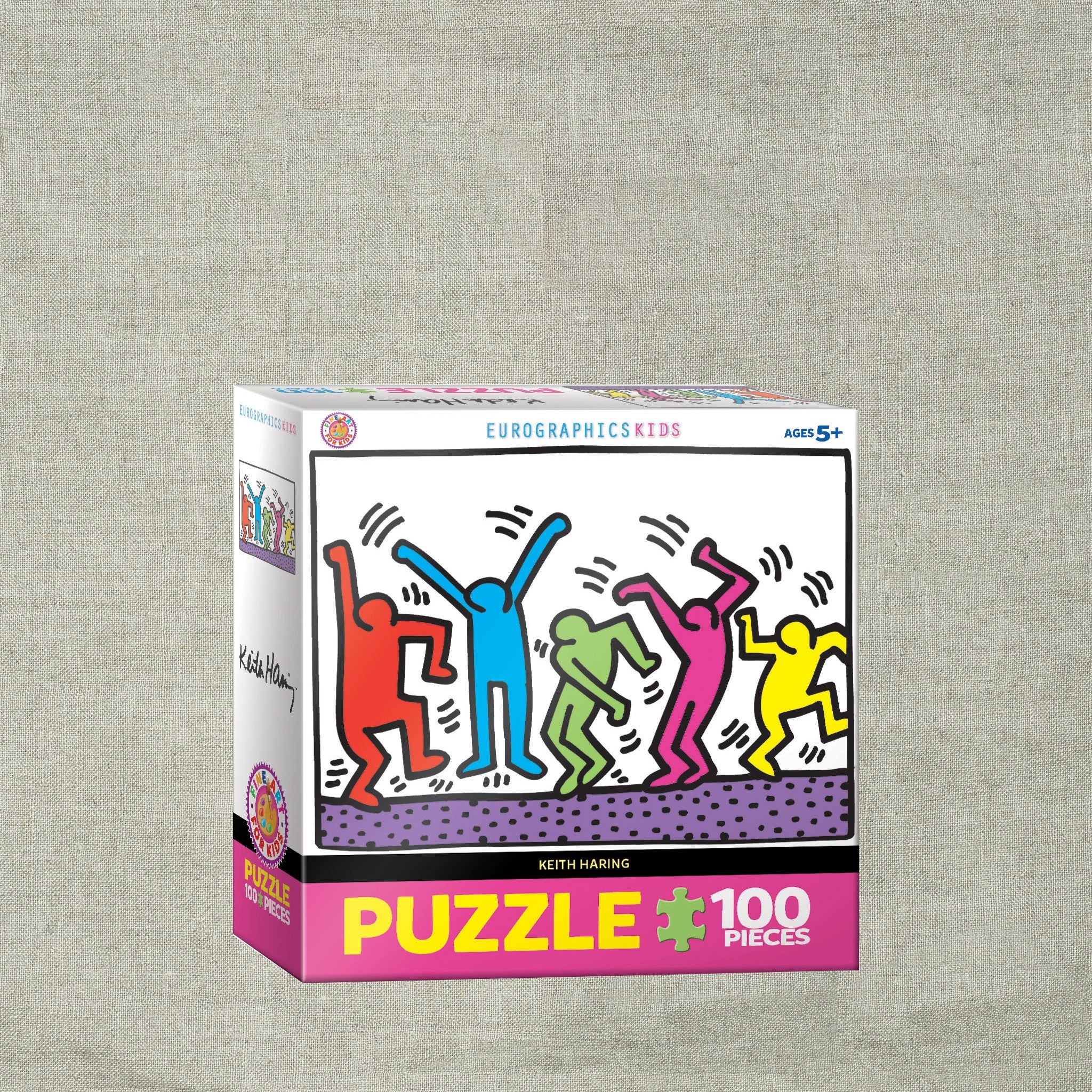 Keith Haring: "Dancing" 100 Pc Puzzle