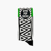 Afropop Triangles Green Socks