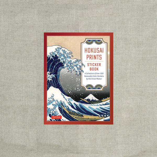 Hokusai Prints Sticker Book: A Collection of Over 160