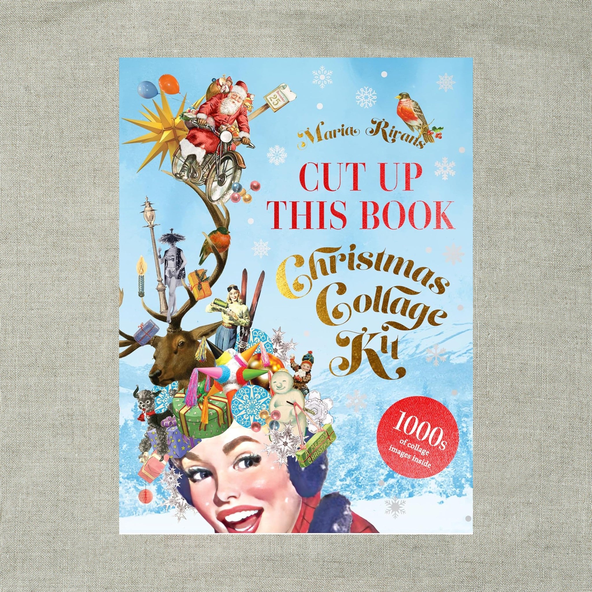 Cut Up This Book: Christmas Collage Kit: Cut Up This Book