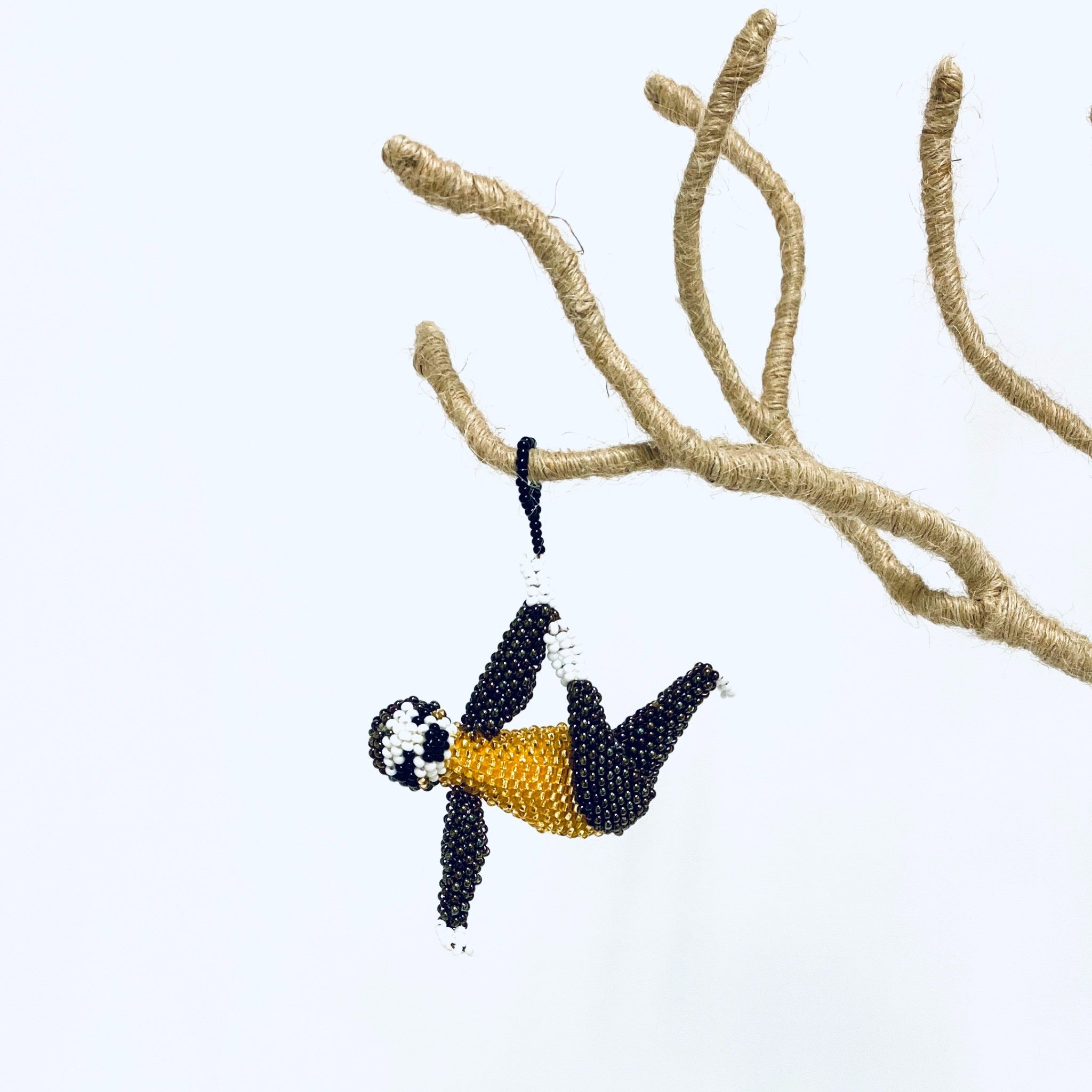 Beaded Ornament - Sloth
