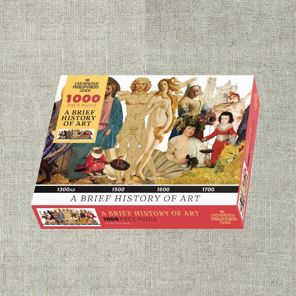 "A Brief History of Art" 1,000 Pc Puzzle