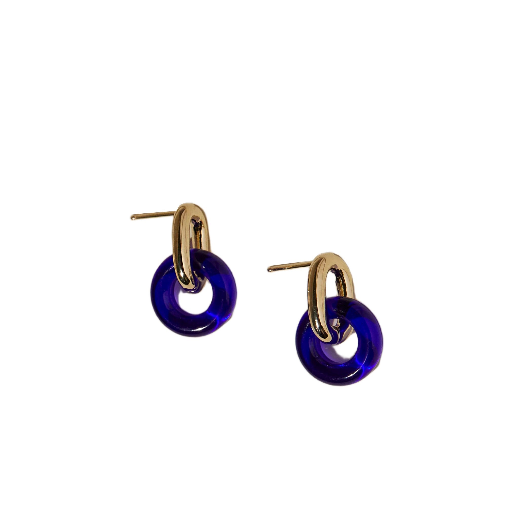 Cobalt Anna Earrings
