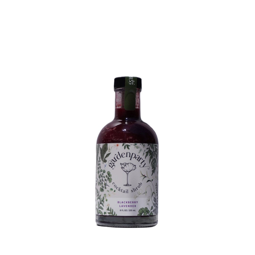 Blackberry Lavender Cocktail Shrub