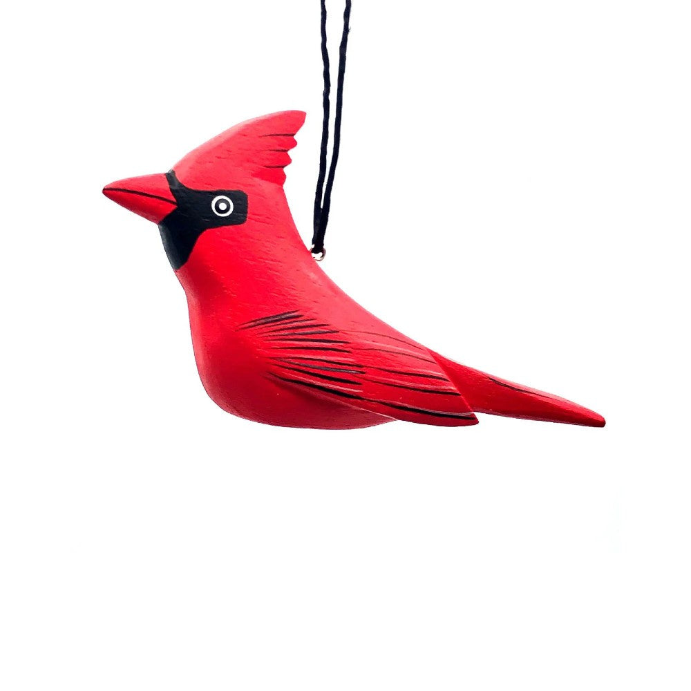 Balsa Ornament - Cardinal