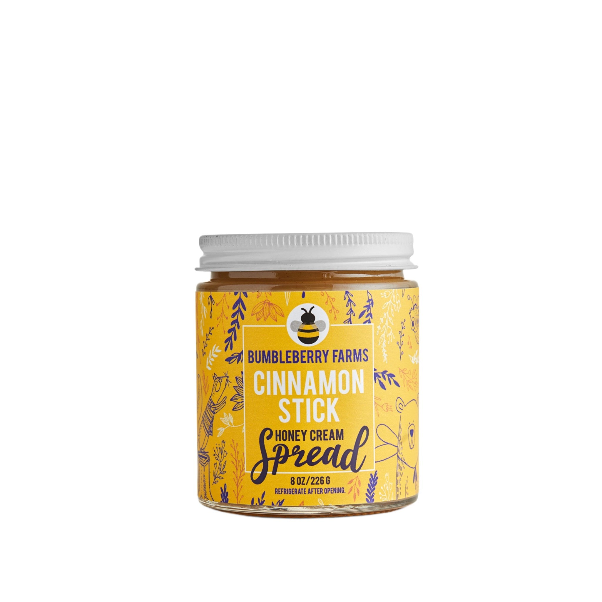 Cinnamon Stick Honey Cream Spread - 8oz