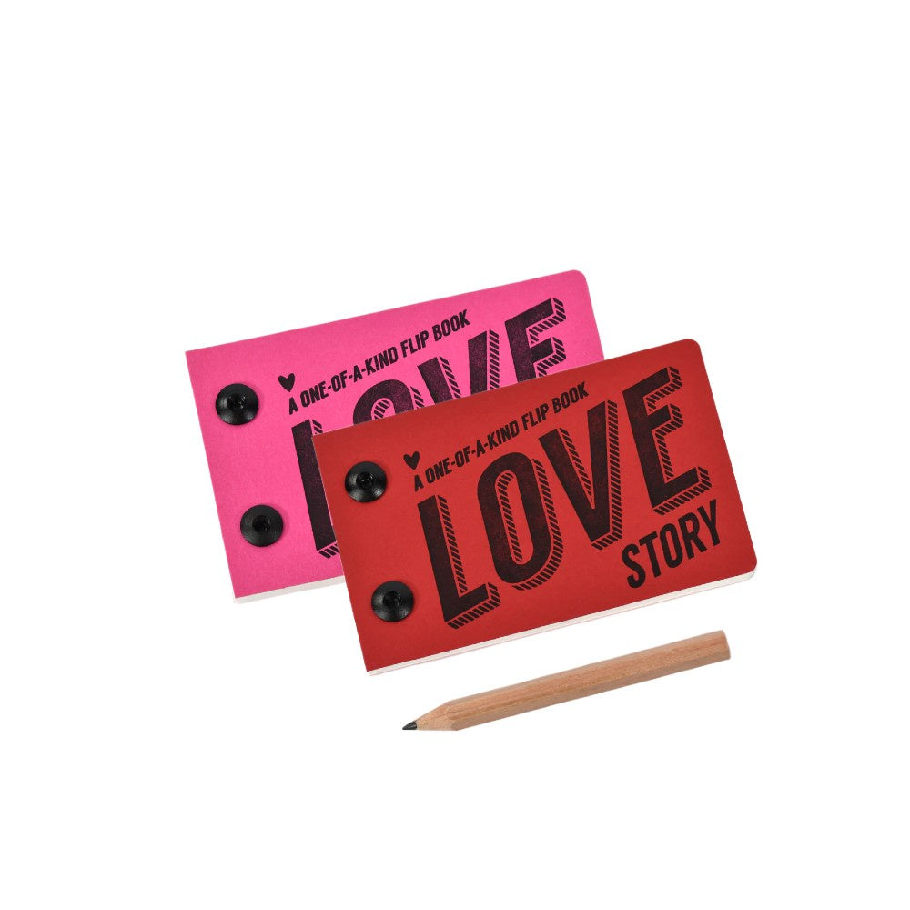Small Draw Your Own Love Story Flipbook