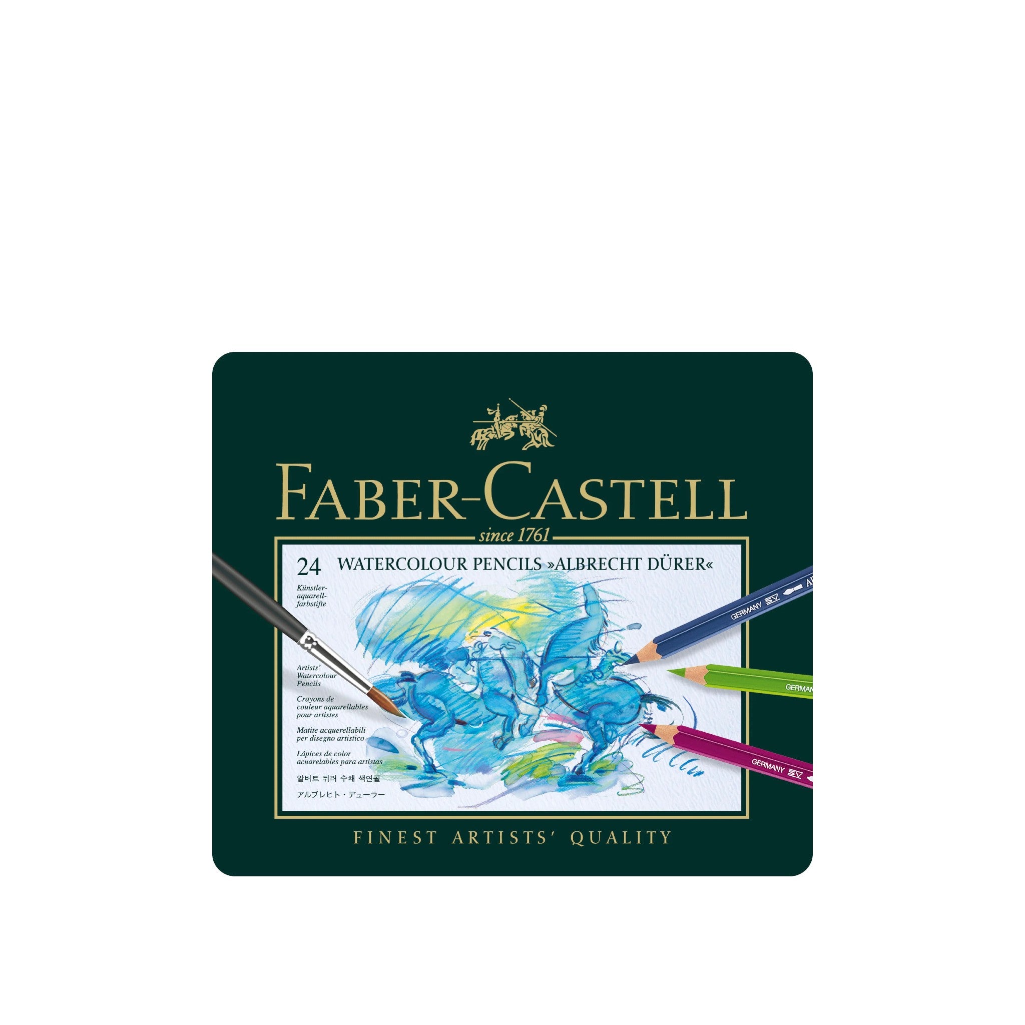 Albrecht Dürer Watercolor Pencil Tin - 24 Pc