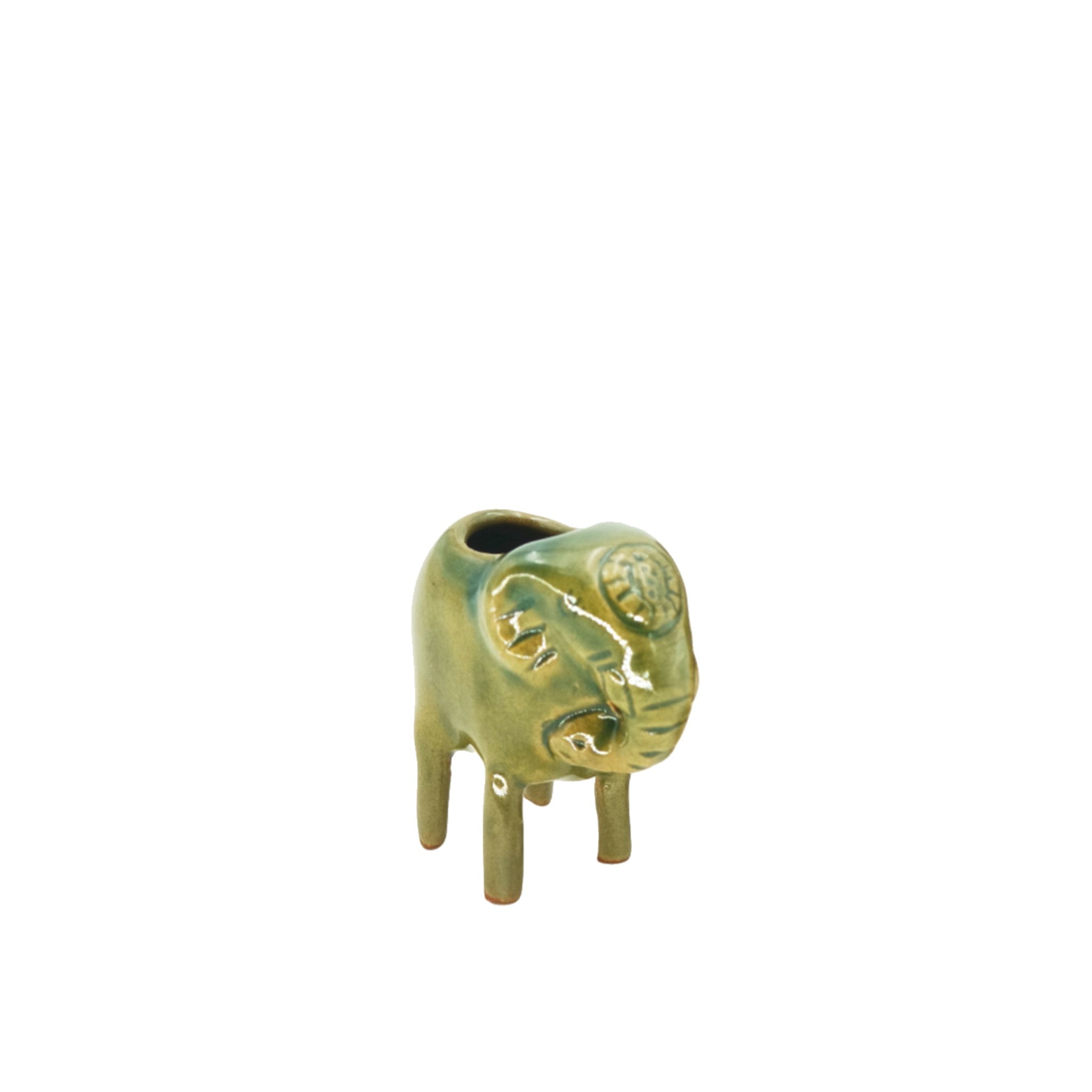 Ceramic Elephant Vase