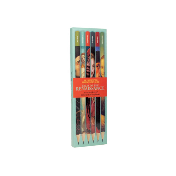 Faces of the Renaissance Pencil Set - S/6 - The Store at Mia ...