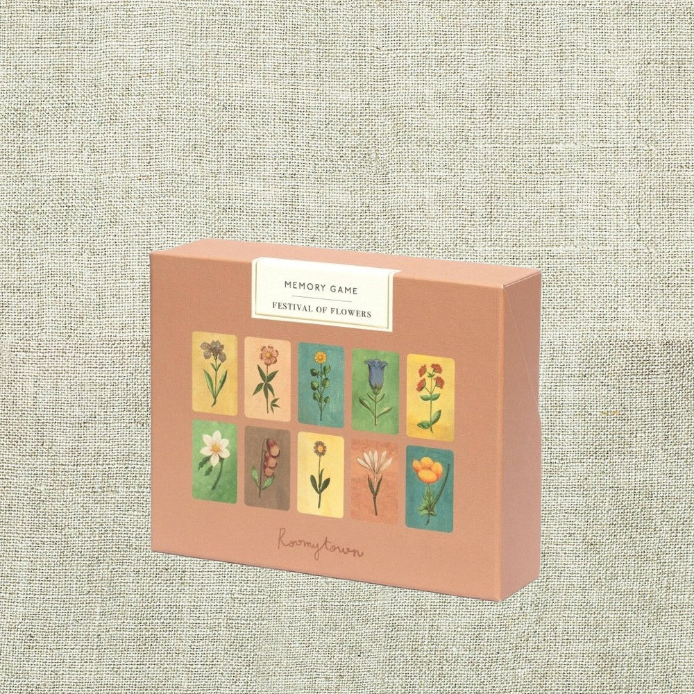 Festival of Flowers Memory Game