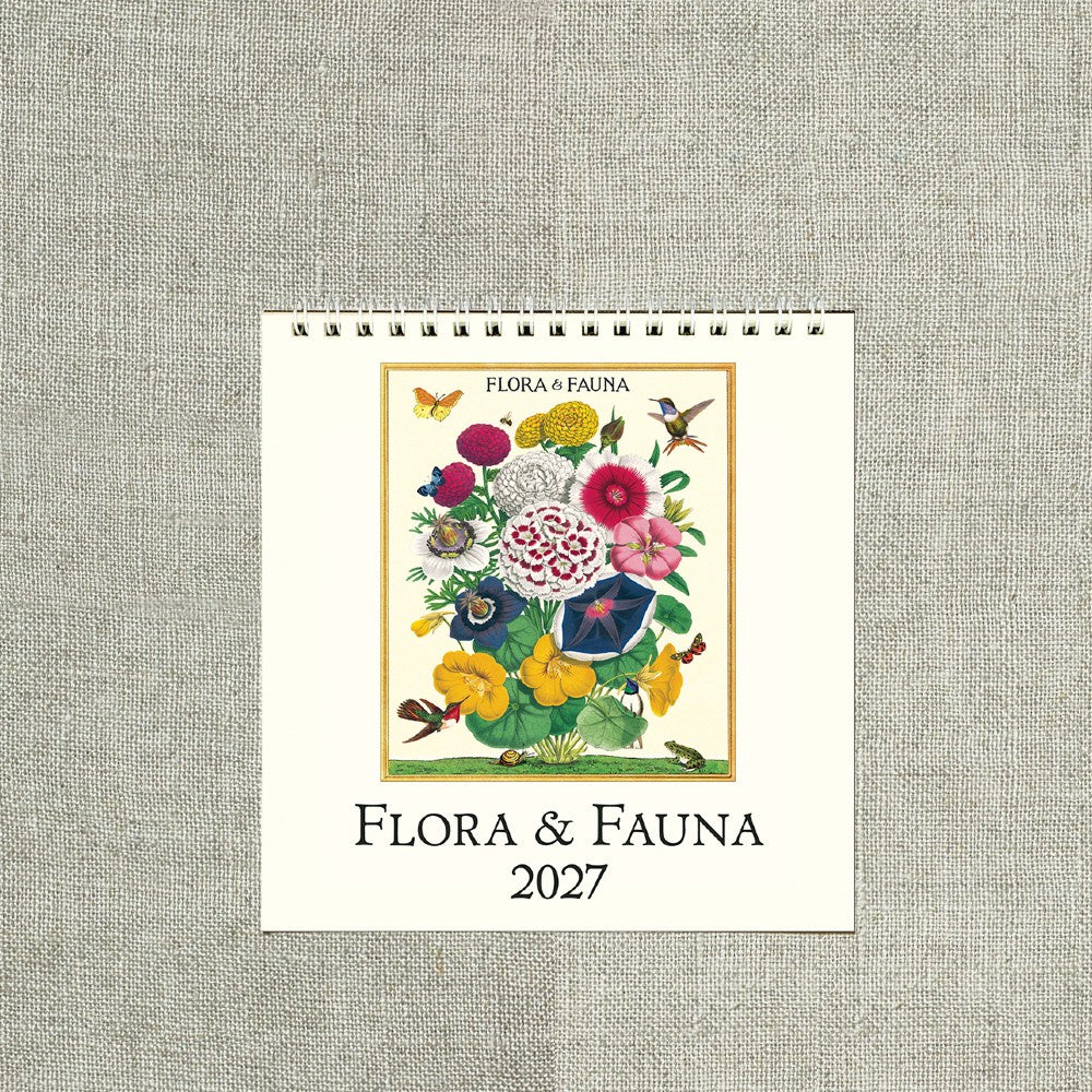 Flora & Fauna Desk Calendar