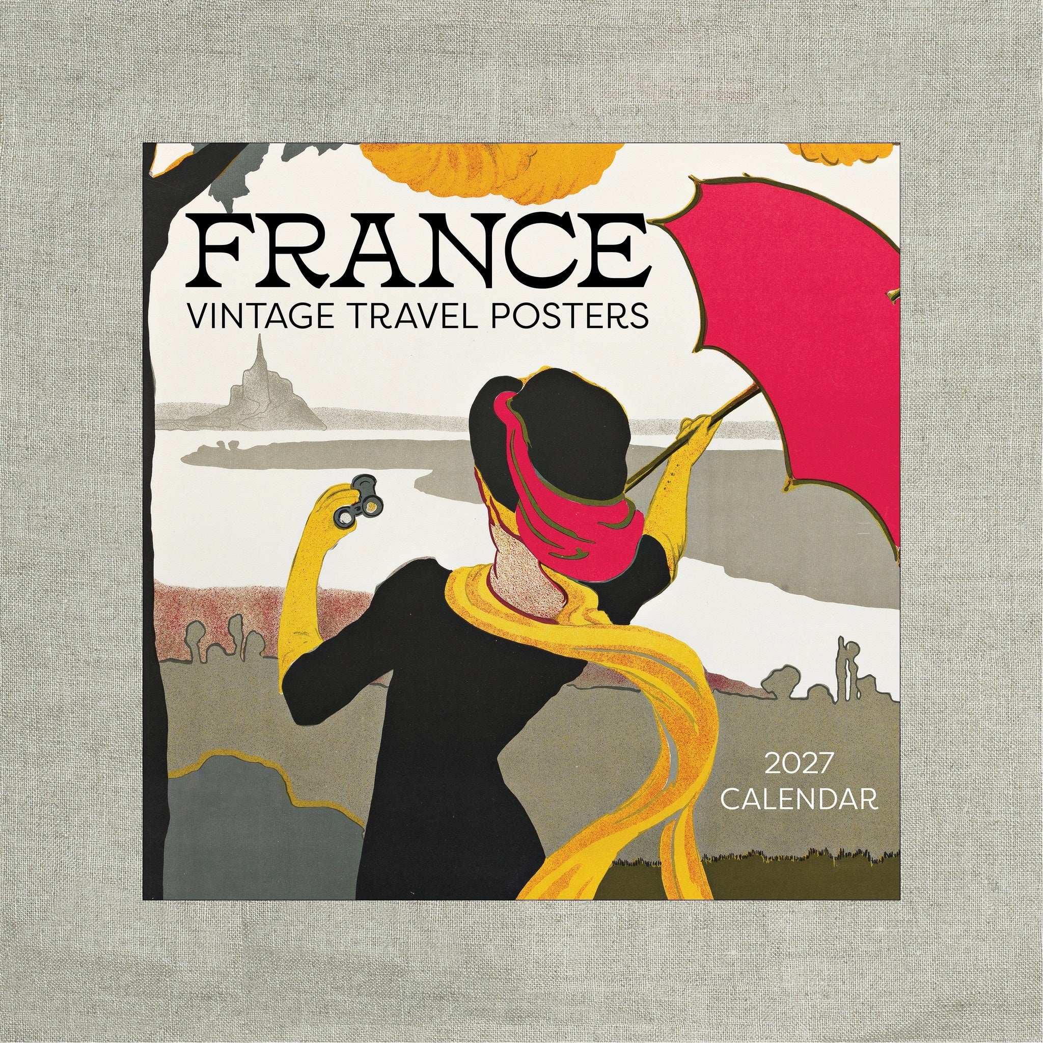 France: Vintage Travel Posters 2027 Wall Calendar