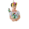 Frida Kahlo with Parrots Ornament