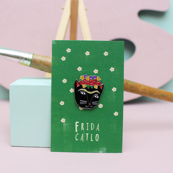 Pin Cat Rtist Artist Cats Enamel Pins - The Store at Mia - Minneapolis Institute of Art