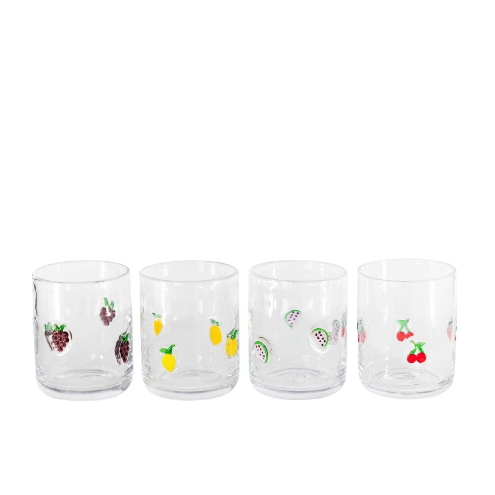 Fruits Icon Handblown Glass