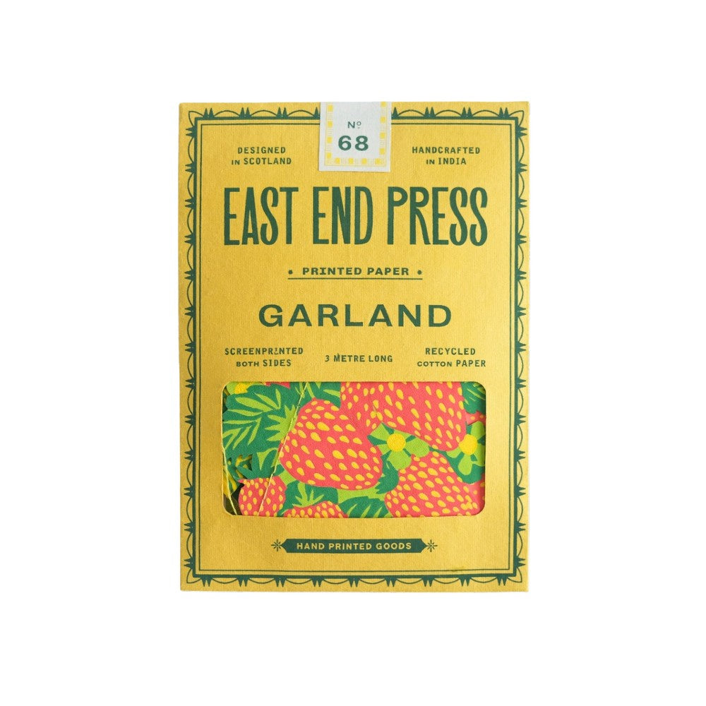 Fruit Sewn Paper Garland