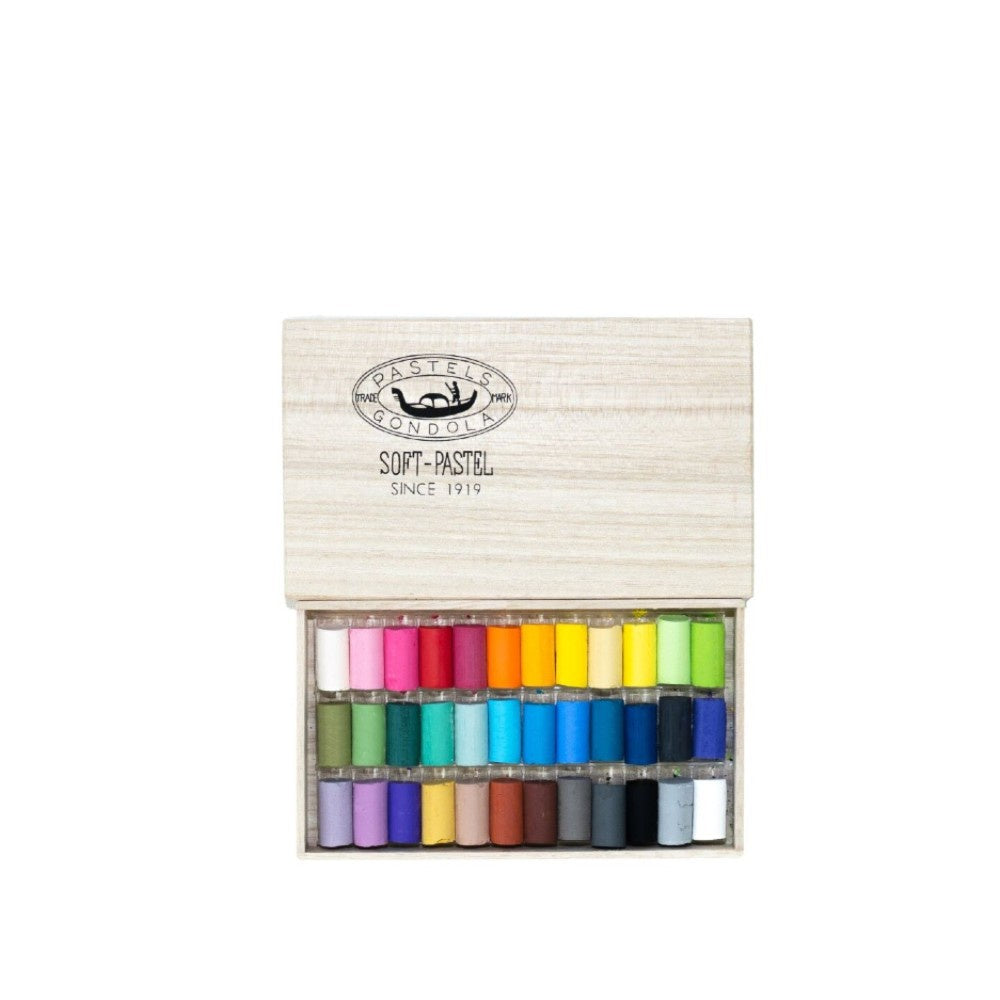 Gondola Soft Pastels  Set - 36 Pc