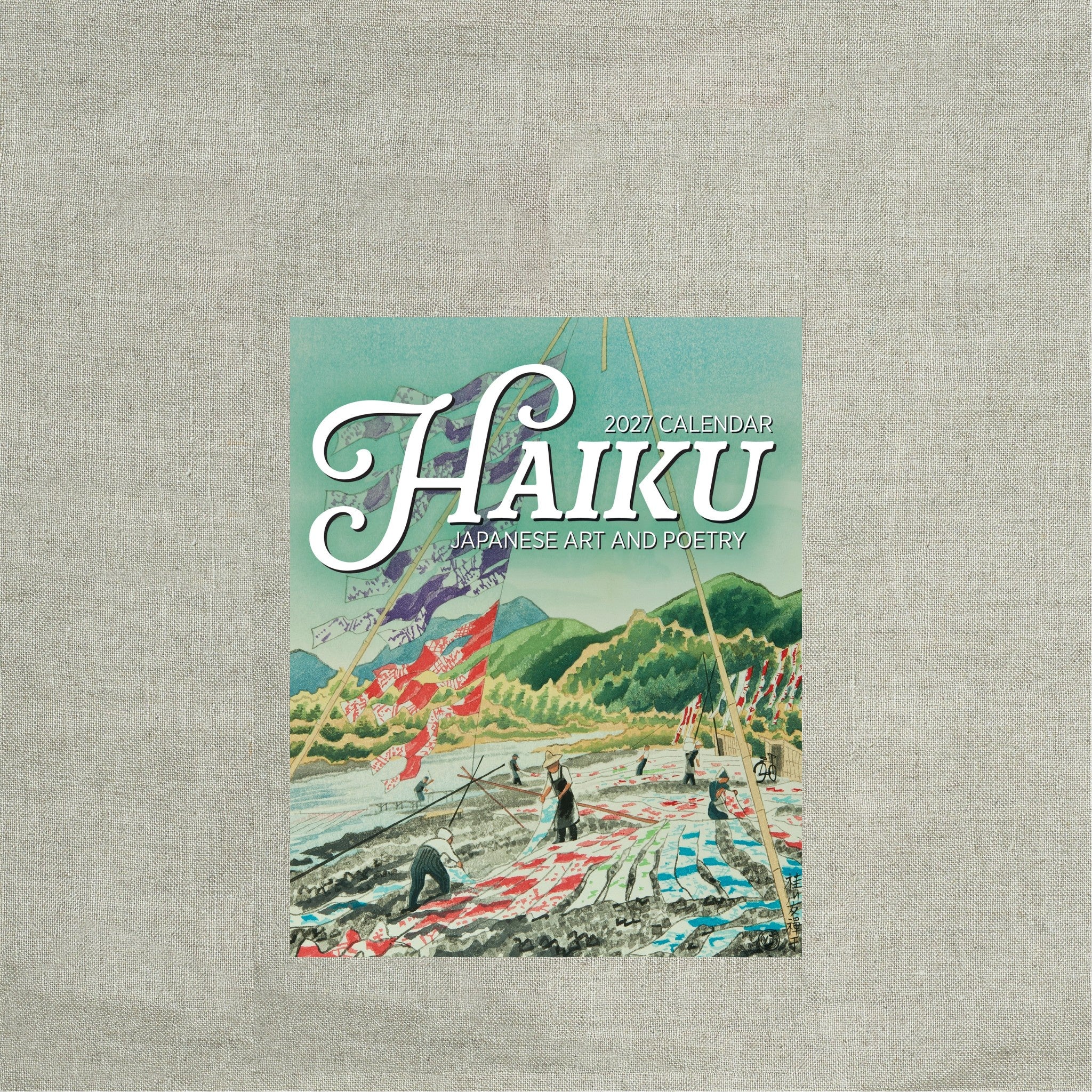 Haiku: Japanese Art and Poetry 2027 Mini Wall Calendar
