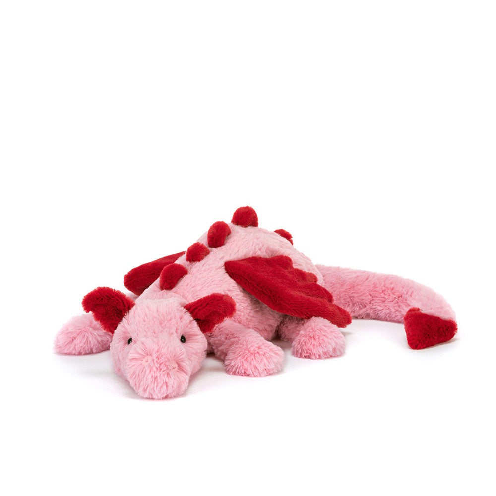 Large Heart Dragon Plush