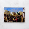 Acrylic Magnet: Convulsionists of Tangier - Delacroix