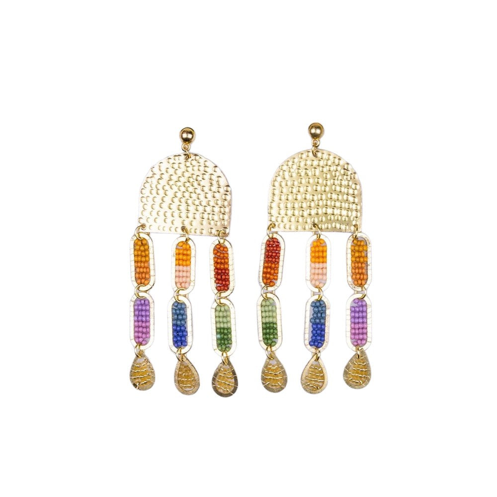 Iris Sun Earrings