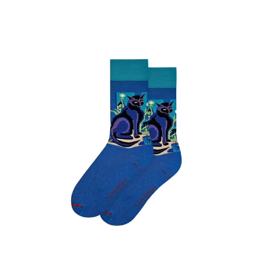 Kirchner "Black Cat" Art Socks