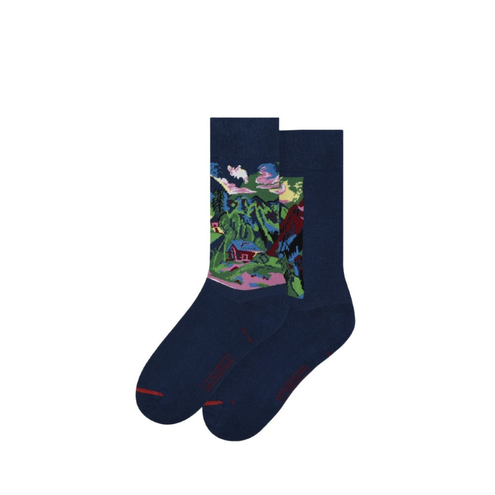 Kirchner "The Klosters Mountains" Art Socks