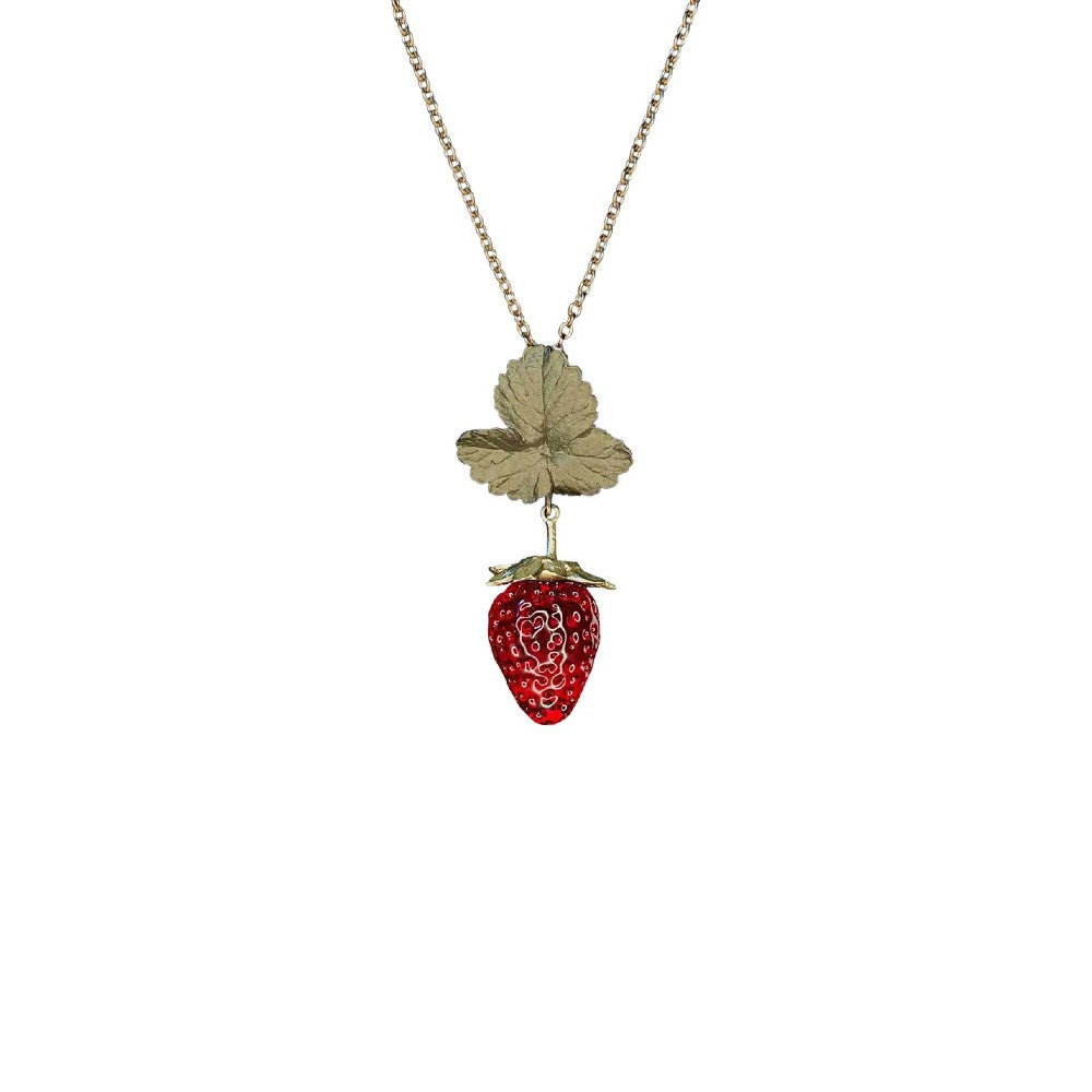 Large Strawberry Pendant
