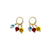 Eye Love You Charm Earrings