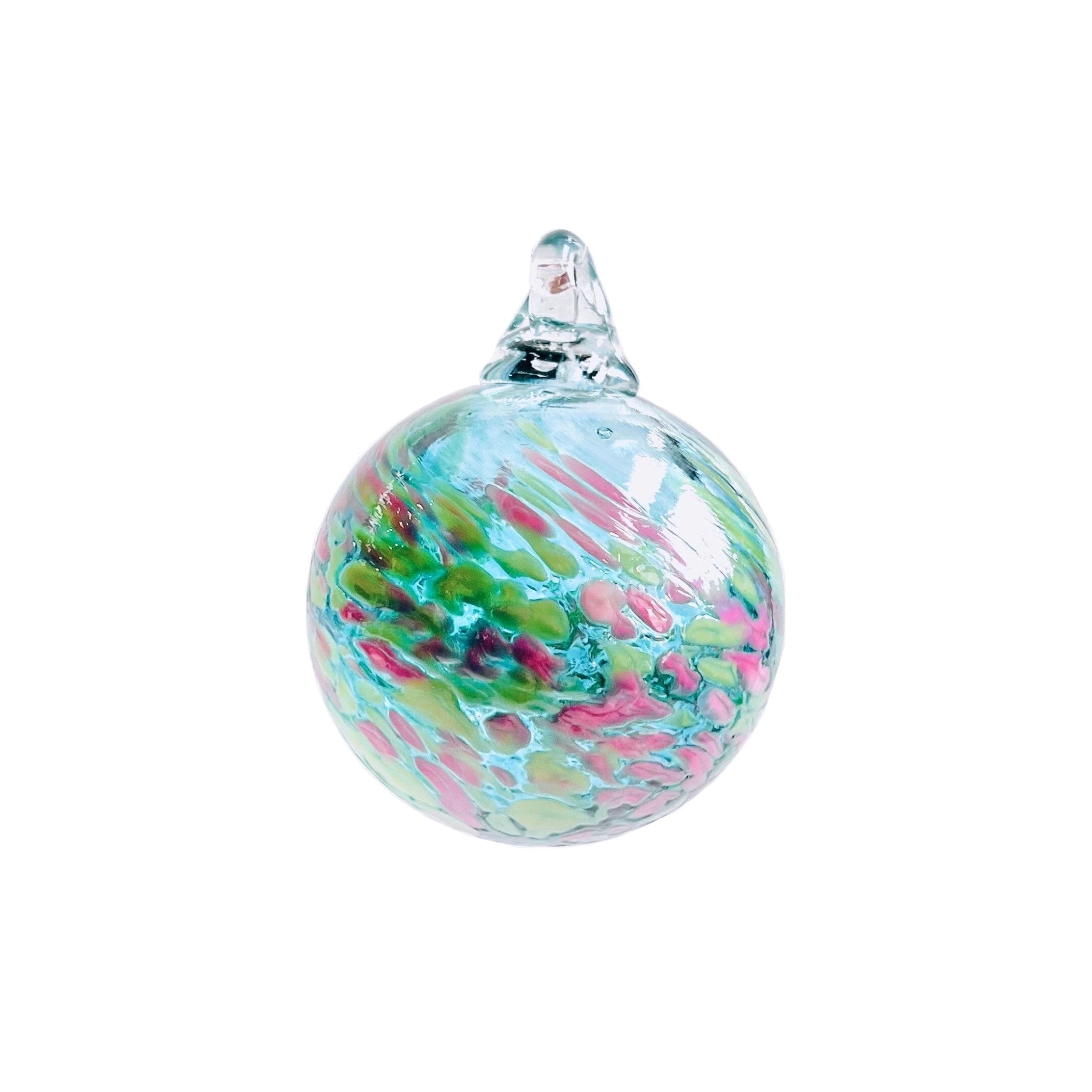 Monet Inspired Glass Ornament