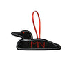 MN Loon Felt Ornament