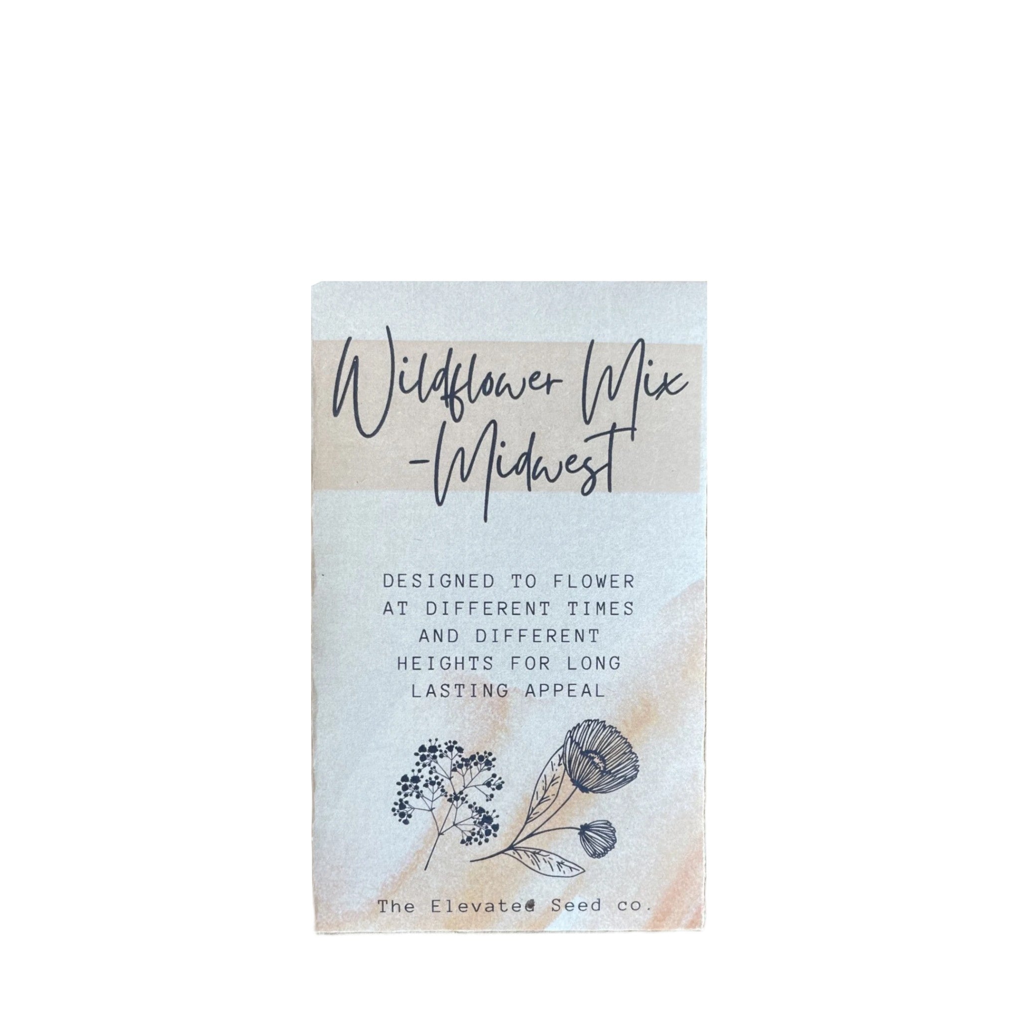 Wildflower Seed Mix - Midwest Blend