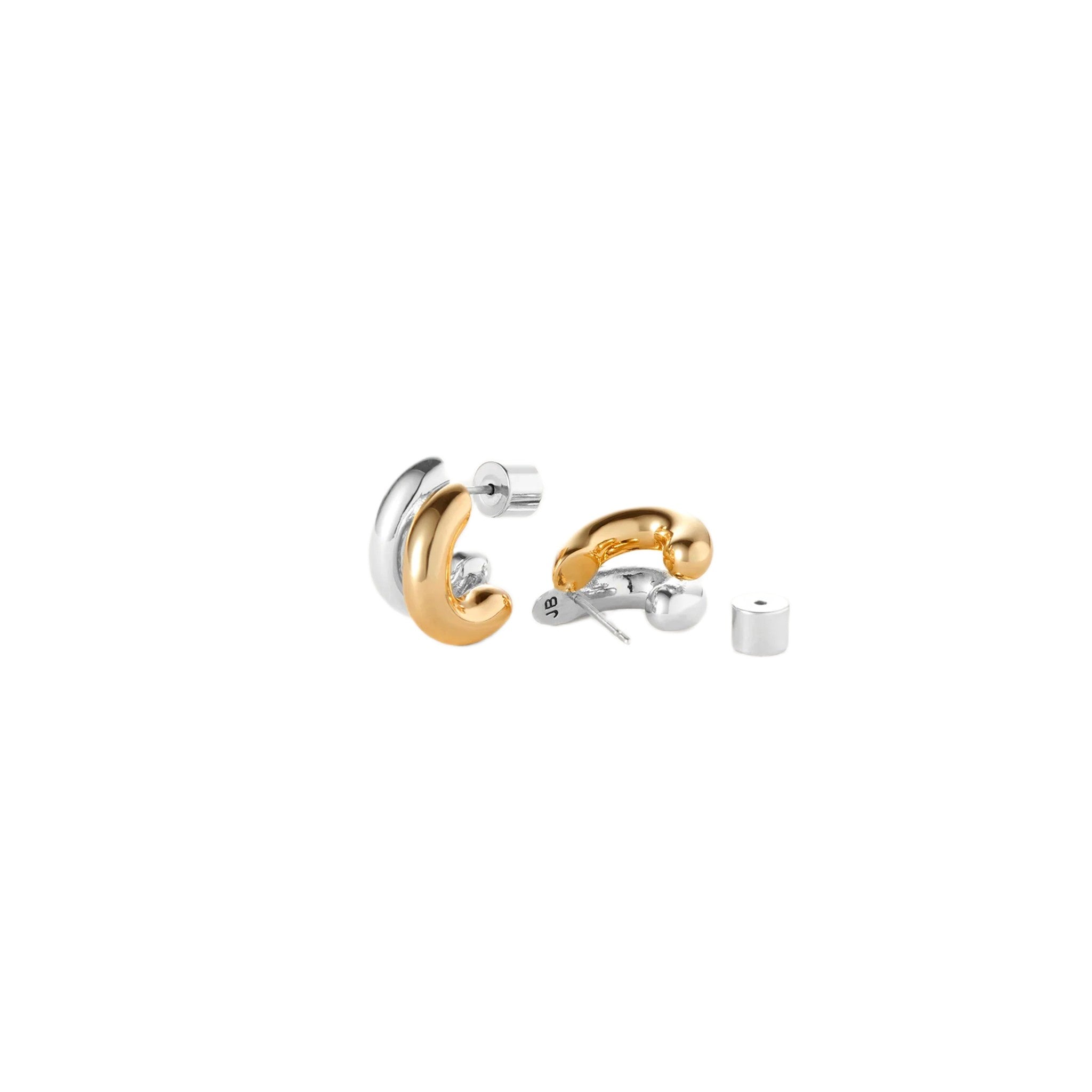 Mini Florence Earrings - Two-Tone