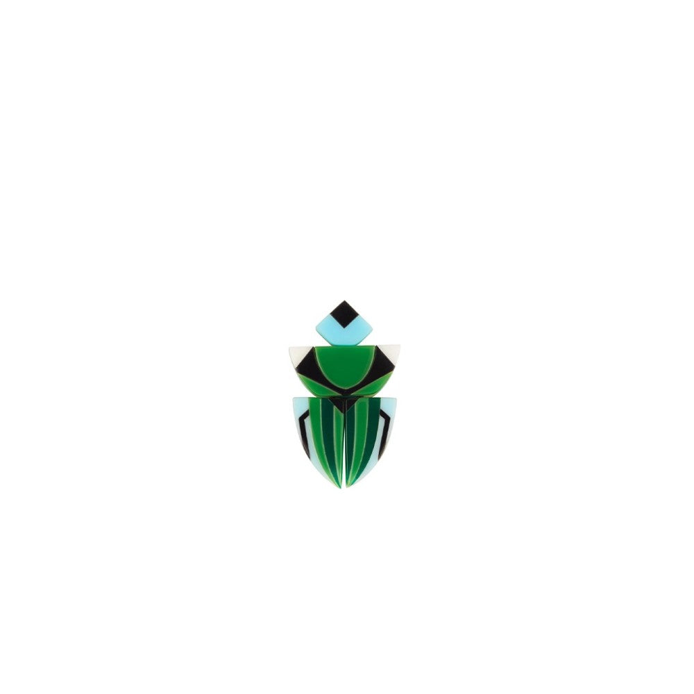 Panorama Beetle Brooch