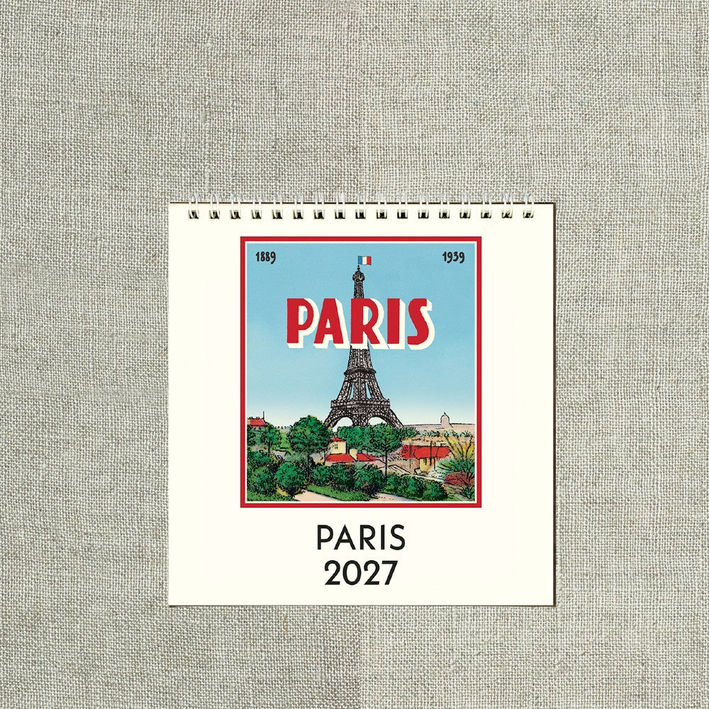 Paris Desk Calendar