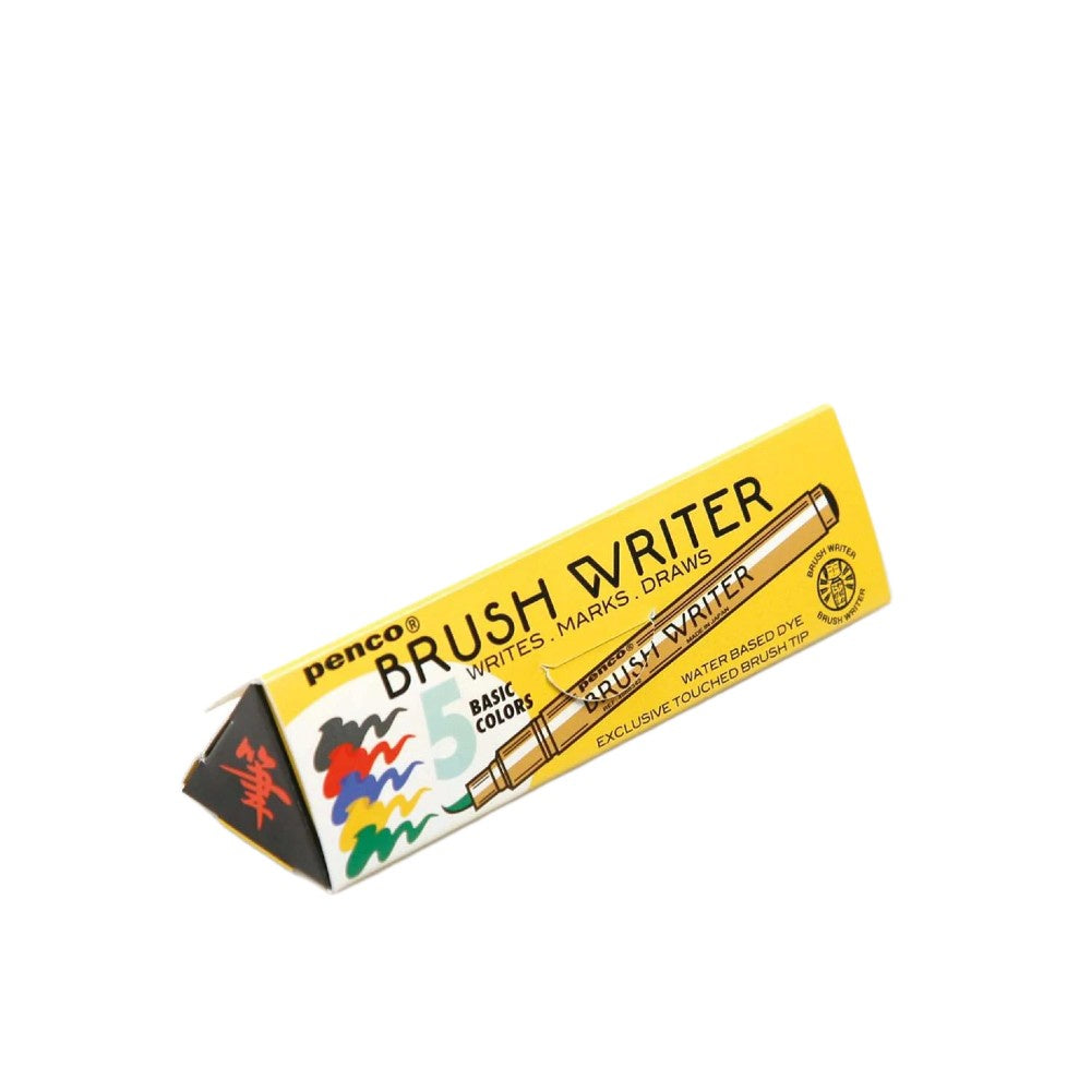 Brush Writer Marker - Set of 5